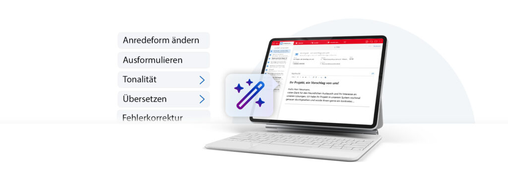 CAS genesisWorld x17 und SmartWe Grafik AI connect